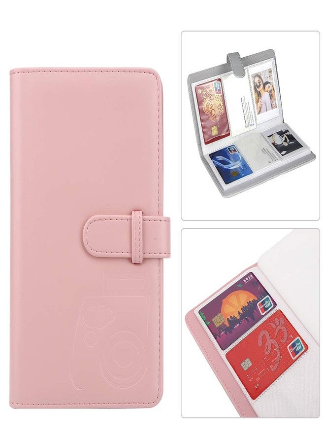 Stela 96 Pockets Mini Film Photo Album Book for Fujifilm In-stax Mini LiPlay 11 9 8 7s 70 90 Link Instant Camera 3 Inch Polaroid Picture Name Card Holder (Pink) - Image 2